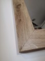 Lustro w dębowej ramie z sękami NATUR 8/45 80x160