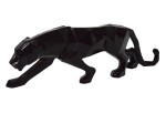 Figura dekoracyjna puma czarna 44x24x9