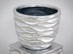 Donica 2027/1 26x33x33cm Srebrna