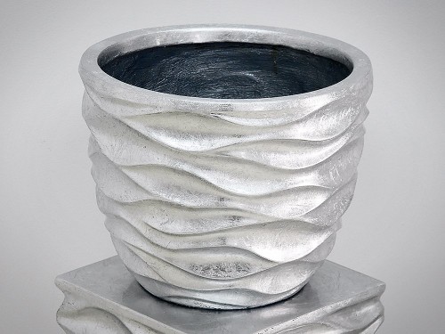 Donica 2027/1 26x33x33cm Srebrna