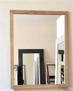 Lustro w ramie dębowej 85x112