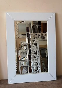 Lustro do łazienki dębowe SM8 50X70