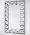 Unikatowe lustro z ramą lustrzaną 75x121