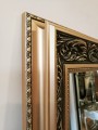 Lustro stylowe rama drewniana złota 70x90