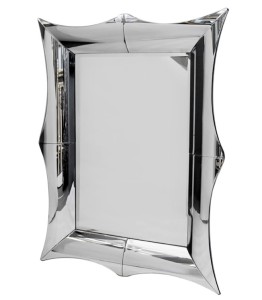 Fantazyjne lustro z ramą lustrzaną 83x107