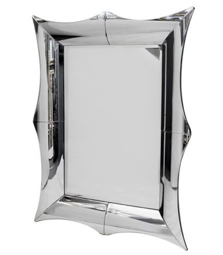 Fantazyjne lustro z ramą lustrzaną 83x107