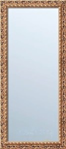 Okazałe lustro ażurowe złote 80x180