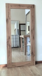 Lustro ramie dębowej olejowanej 70x150