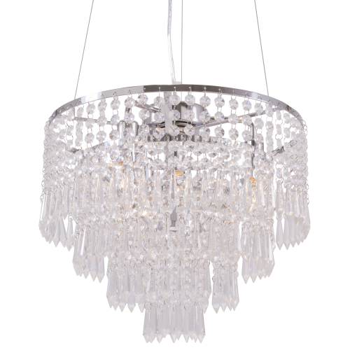 Lampa wisząca z kryształową oprawą PORTO