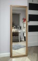 Lustro z ramą dąb naturalny 55x160
