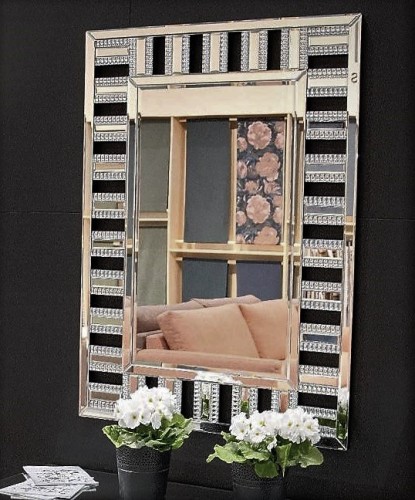 Kryształowe lustro JS-51 73x103cm