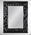 Lustro dekoracyjne czarne 78x98