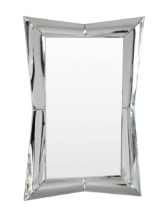 Lustro z ozdobną lustrzaną ramą 80x120