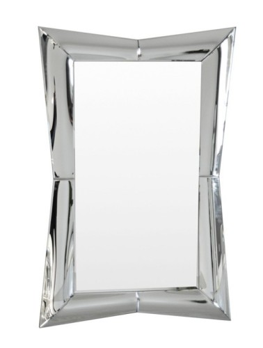 Lustro z ozdobną lustrzaną ramą 80x120