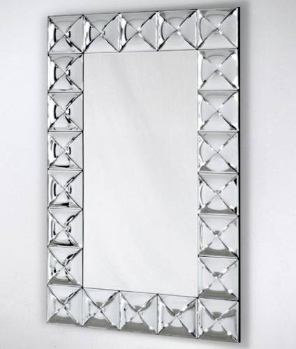 Lustro z ramą lustrzaną JS-72 75x121cm