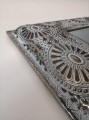 Lustro z ażurową ramą metalową 66x86