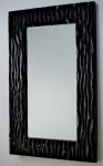 Lustro dekoracyjne czarne 100x160