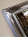 Lustro glamour srebrne 90x90