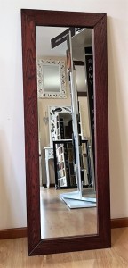 Lustro do przedpokoju dębowe SM8 50x140