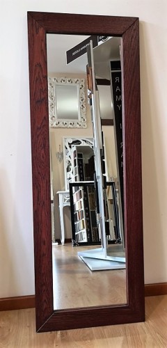 Lustro do przedpokoju dębowe SM8 50x140