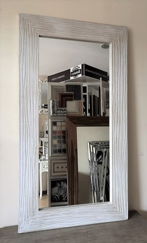 Dębowe lustro dekoracyjne PROWANSJA 60 X 110