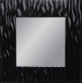 Lustro dekoracyjne czarne 100x100