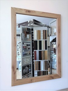 Lustro łazienkowe dębowe NATUR 5/45 60x80