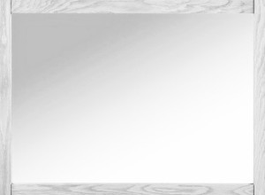 Lustro do łazienki DĄB NATUR BIELONE 60x80