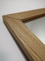 Lustro z ramą dąb naturalny 55x160