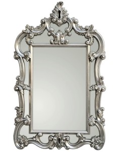 Piękne barokowe lustro 90x145