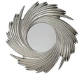 Designerskie lustro srebrne 95x95