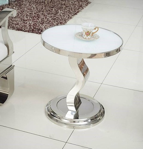 Stolik kawowy D001 50x50x54cm biały